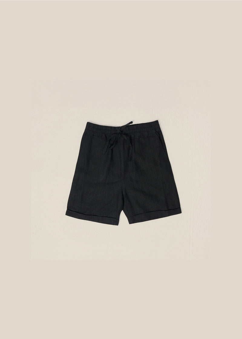KID BLACK LINE SHORTS